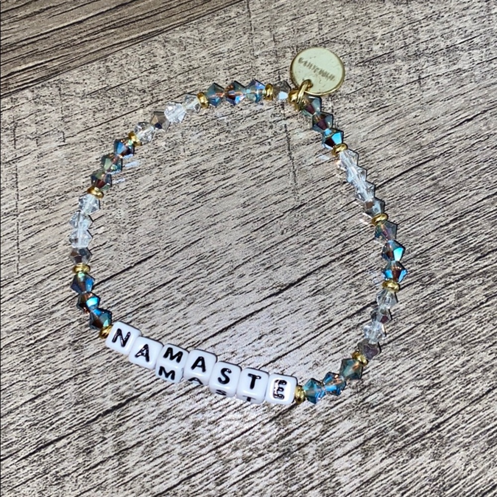 Namaste Little Words Project Bracelet